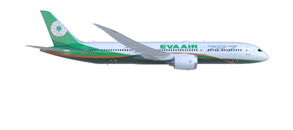 天空のスマイル — エバー航空新型機ボーイング787就航 | EVA Air