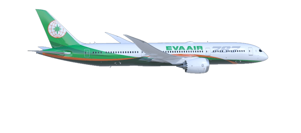 天空のスマイル — エバー航空新型機ボーイング787就航 | EVA Air